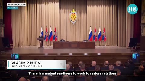 On Cam: Putin's Direct Warning To Trump Hours Before Zelensky Meeting USA, Russia, Ukraine