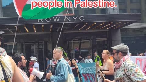 Israel-USA are killing, starving LGBTQ+ people in Palestine.