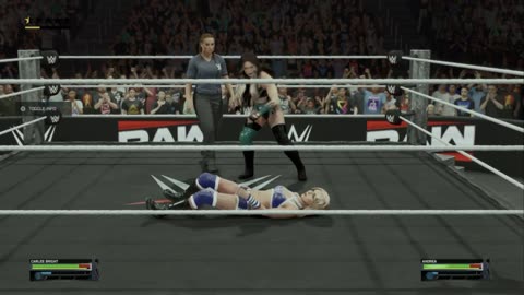 WWE 118 Carlee Bright VS Andrea