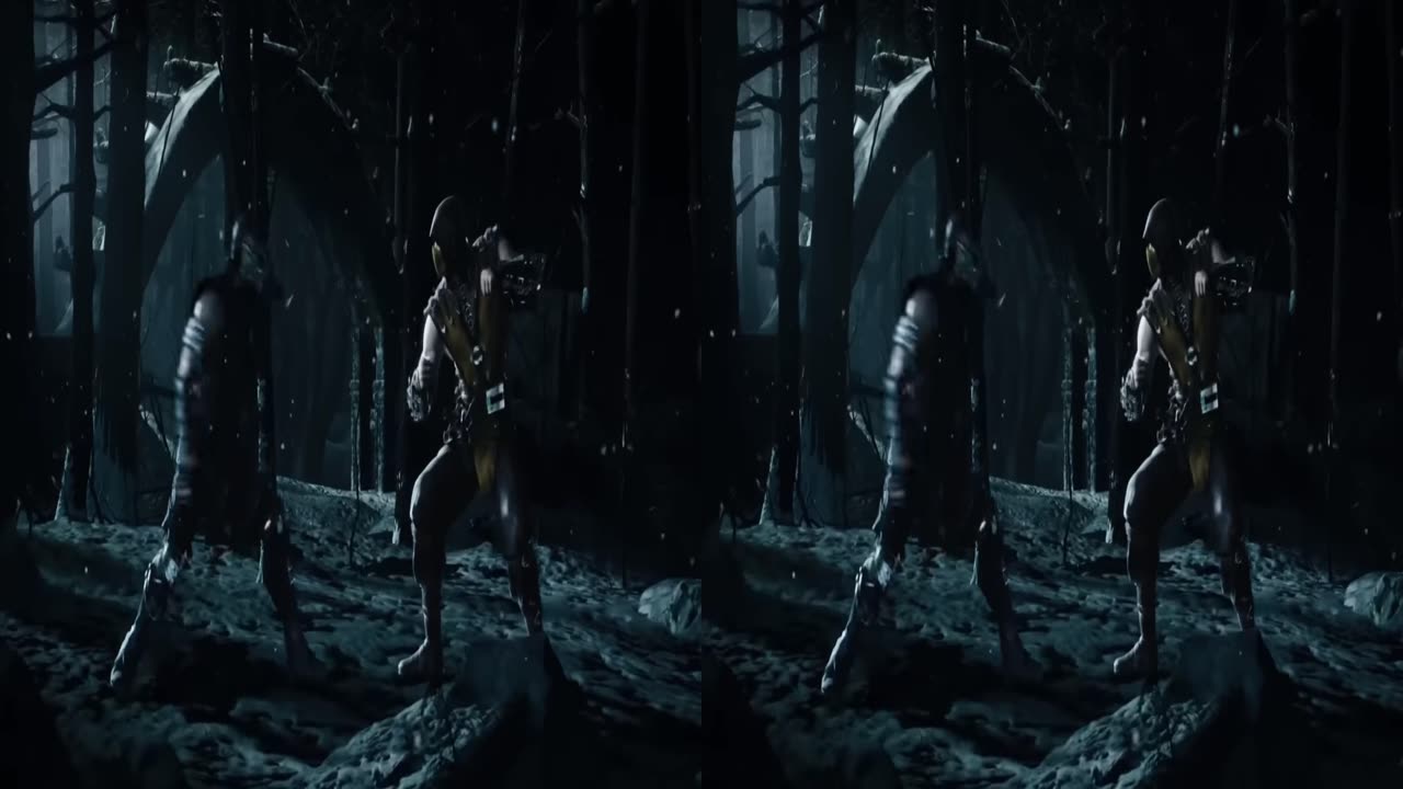 Mortal Kombat Scorpion vs Sub zero Epic Fight Scene