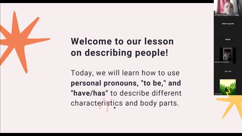 describing people