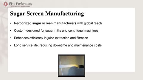 Fine Perforators – Trusted Nickel Screen Manufacturers