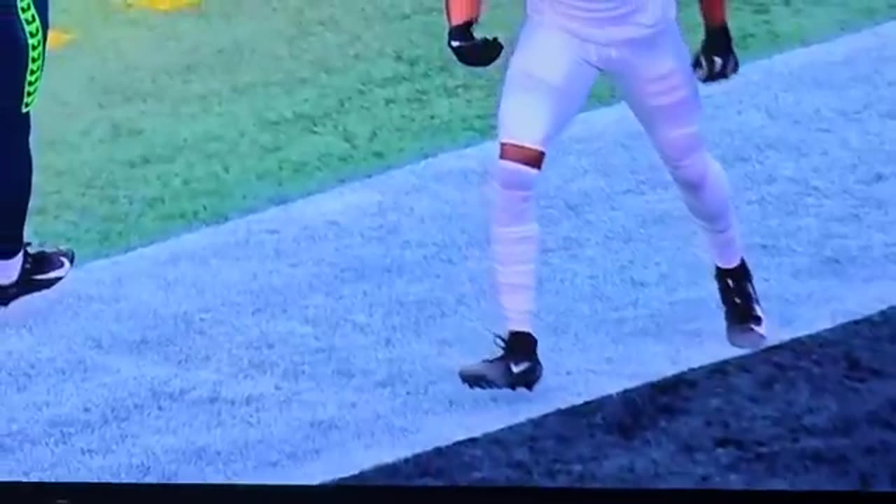 Zay Jones just tore his Achilles complaining to the ref