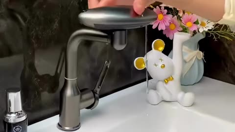 360° Swivel Stainless Steel Faucet for Bathroom Sink