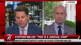 Stephen Miller: "This Is A Judicial Coup"