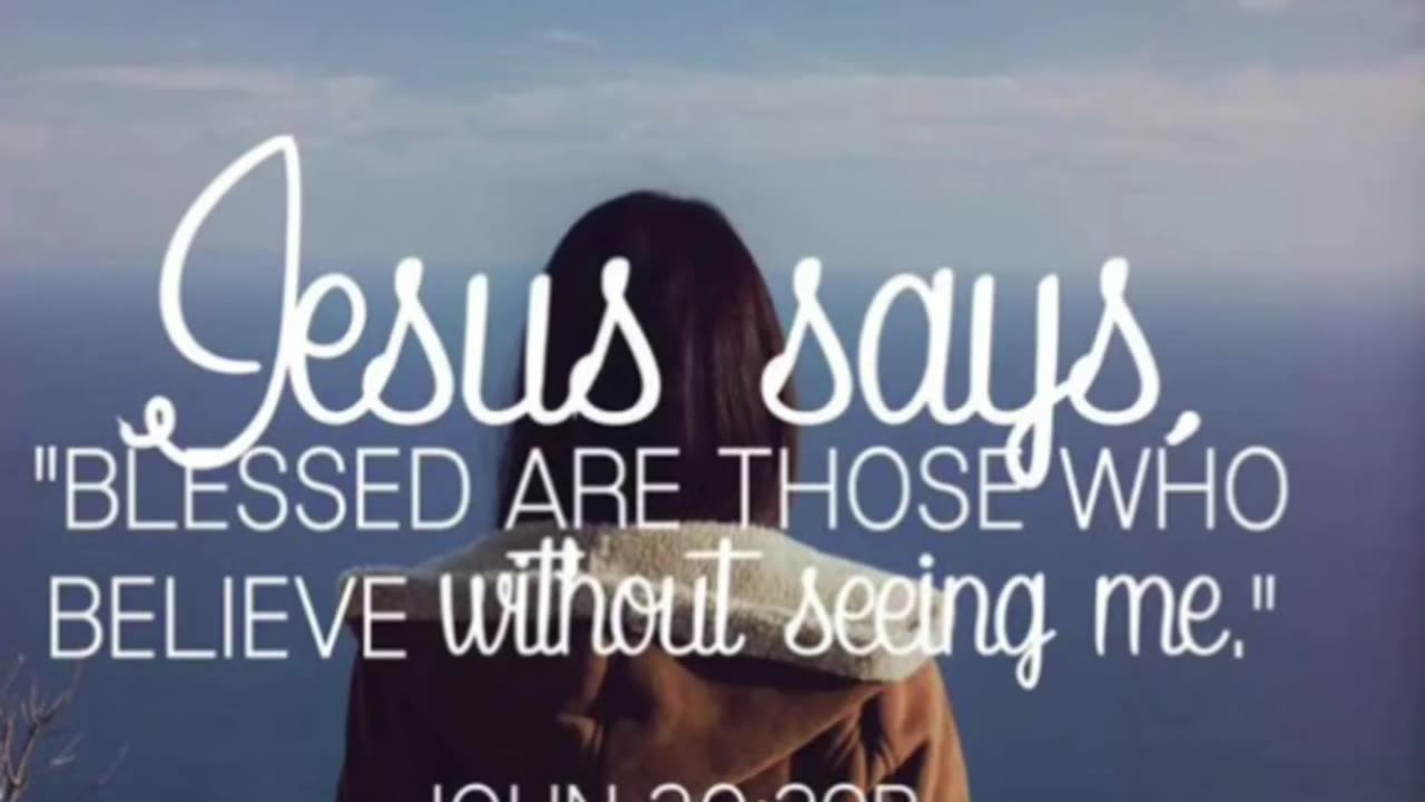 Believe John 20:29🔥🔥🔥