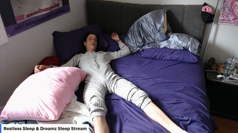 🔴Live Sleep Stream 💤Restless Sleep ⏰May 17, 2025 😴 RLS & PLMD