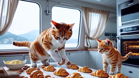 #CuteCat #CatMom Mama Cat’s Sweet Mission: