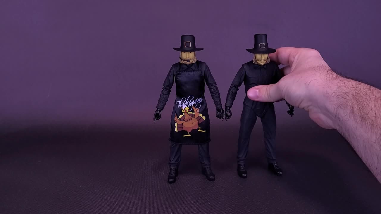 NECA Thanksgiving Ultimate John Carver No Leftovers Edition Figure Review