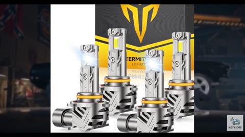FAHREN 9005 9006 Bulbs Combo, 60000LM 900% Super Bright 9005 9006 Off-Road Use o