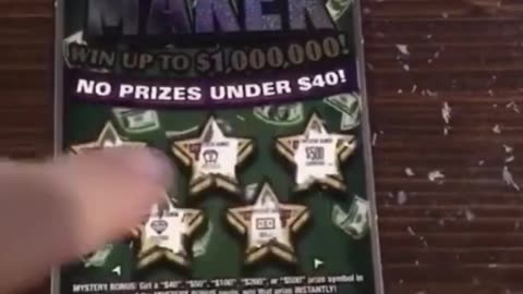 $500 LOTTO TICKET WIN!