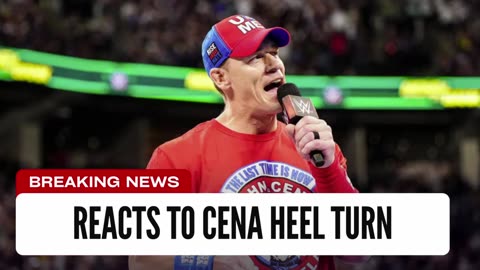 Wrestling Legend Reacts To Cena Heel Turn