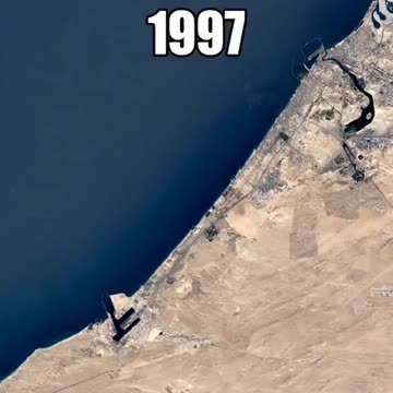 🔴Shocking satellite imagery reveals the devastating effect on the coastline of Dubai