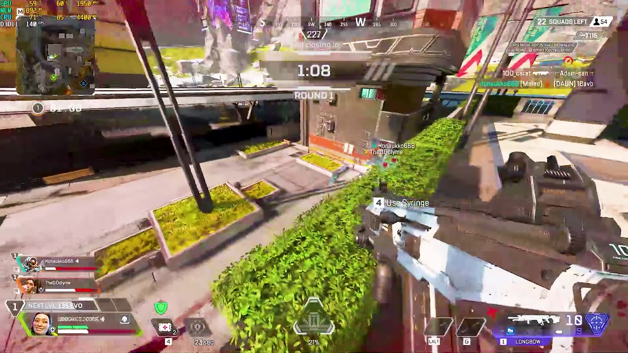 Insane Longbow Flicks with movement