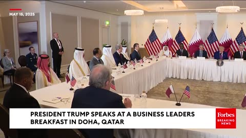 Trump Touts 'At Least $10 Trillion Of Investment And Potential Investment' On Middle East Trip