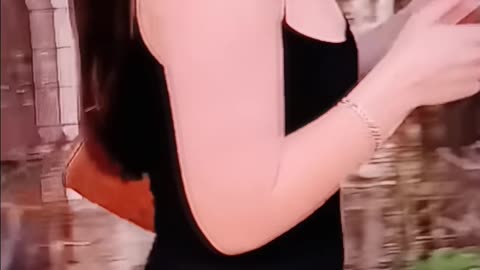 Bakery in black dress