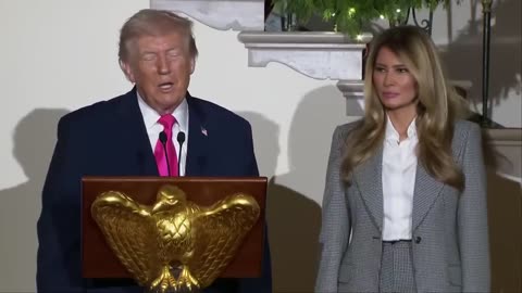 CiC President Trump delivers remarks from the White House