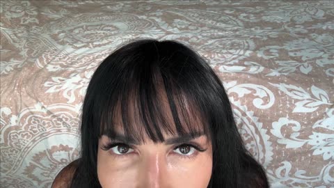 ASMR Mic Pumping from Above and Hard Sucking Close Up Eye Contact & Mouth Sound Triggers