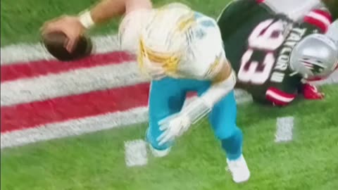 Justin Herbert gets obliterated