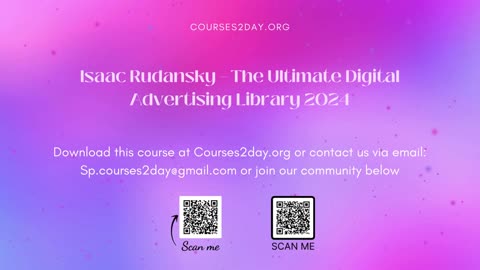 [GET] Isaac Rudansky – The Ultimate Digital Advertising Library 2024