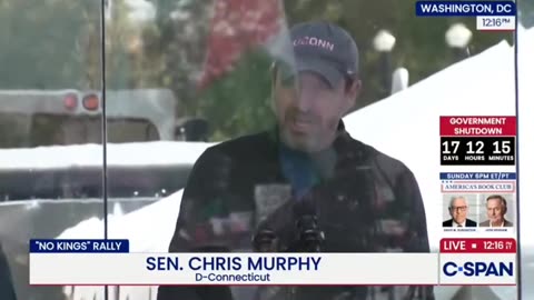 Sen Chris Murphy says Were In Middle Of An Authoritarian Takeover #breakingnews #nokings