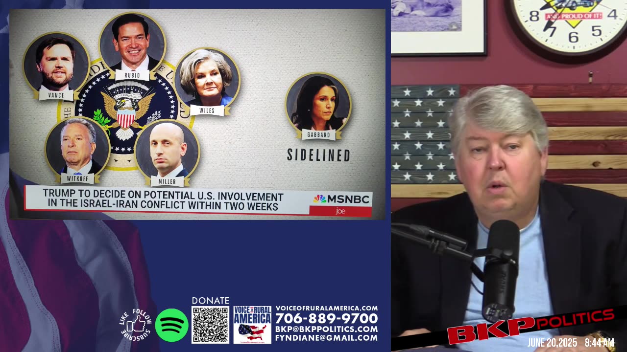 LIVESTREAM - 8:00am ET - Voice of Rural America with BKP