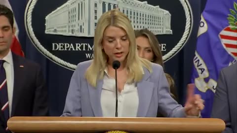 Attorney General Pam Bondi announces the largest drug seizure in US History
