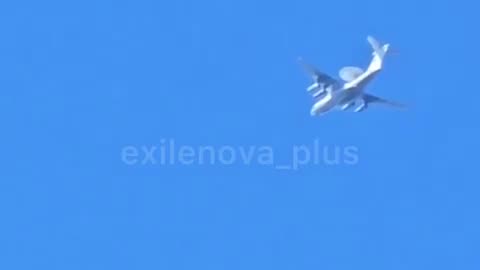 🇷🇺🎥 Russia War | Ulyanovsk Locals Capture RF A-50 AWACS in Action | RCF