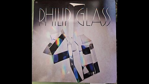 Philip Glass - Glassworks (1982) [Full Album] Vinyl Rip
