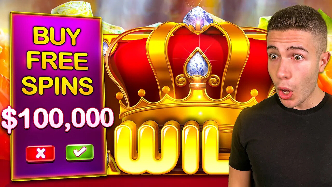 HUGE $100,000 BONUS BUY ON JUICY FRUITS 👑 HIGHROLL SPINS