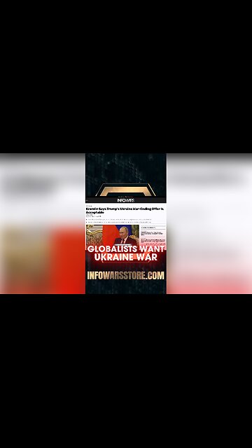 Alex Jones: Globalists Will Try To Keep Europe & Ukraine at War With Russia - 8/7/25