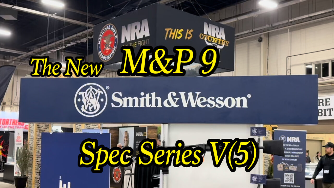 The New Smith and Wesson M&P 9 Spec Series V (5) Pistol #New #Rumble #2025