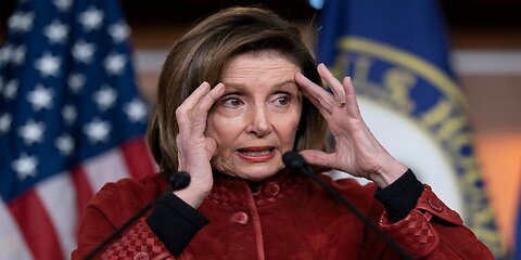 Watch Nancy Pelosi Gets Flustered With CNN