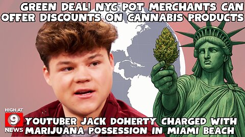 YouTuber Jack Doherty charged with marijuana possession in Miami Beach: Records