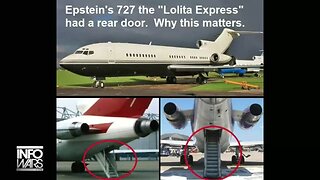 EPSTEIN BOMBSHELL: The Lolita Express- Epstein's Boeing 727 Plane- Had A Rear Door That Could Open Mid-Flight, Allowing Trafficked Victims To Be Tossed To Their Death Over International Waters!