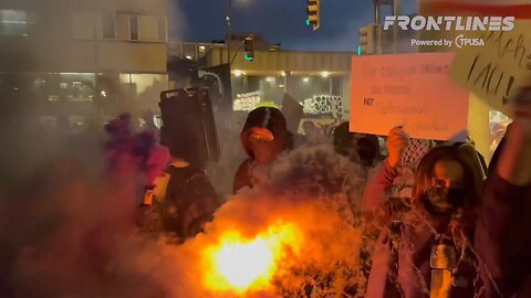 Antifa Protesters Terrorize the TPUSA Event at Berkeley