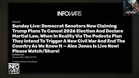 Democrats Falsely Claim President Trump Is Planning To Steal The 2026 Midterm Elections!