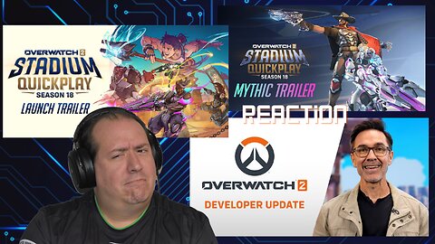 Overwatch 2 | Season 18 | Stadium Quick Play | Developer Update | August 2025 | reaction
