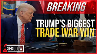 BREAKING: Trump's Biggest Trade War Win
