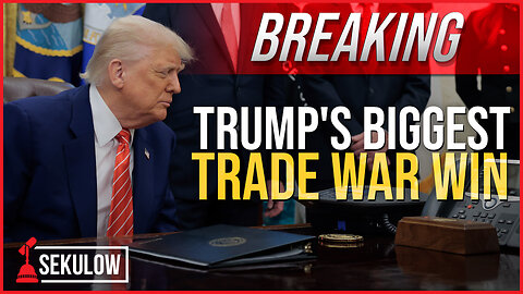 BREAKING: Trump's Biggest Trade War Win