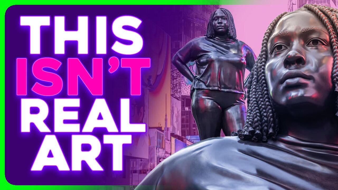 Plus Size Black Woman Statue Erected in Times Square to 'Challenge Traditions'