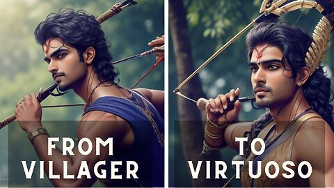 From Villager to Virtuoso: Arjun's Expedition with Lord Krishn