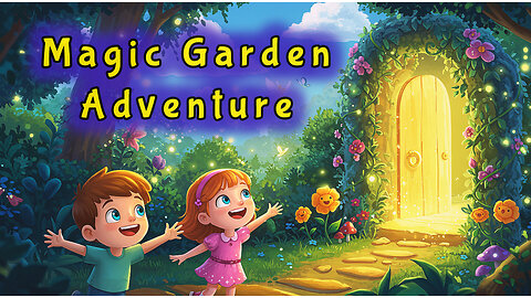 Magic Garden Adventure | A Fun & Magical Kids' Rhyme | Must-Watch Animation!"