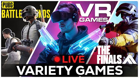 🔴LIVE IN 1440p! - PUBG, Splitgate 2, The Finals, VR Games, and More! - Come Hang Out!