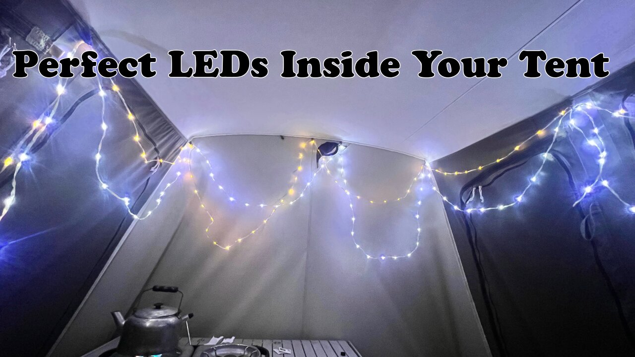 LED String Lights For Your Tent