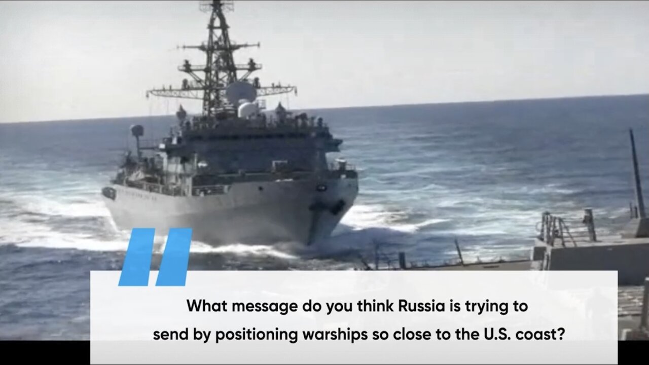 Russian Warships SPOTTED Off US Coast