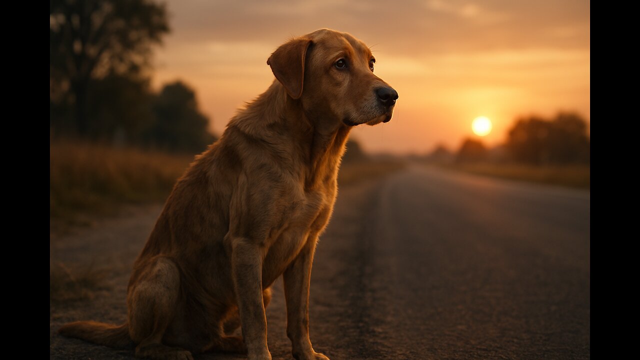 Still Waiting… 💔 This Loyal Dog Never Gave Up Hope