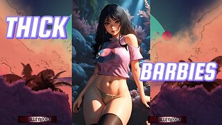 🎥 Thick Sexy Barbies | Voluptuous 3D AI Girls With Killer Curves 🍑