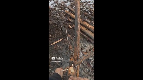 Bushcraft Camping in Alaska #Subscribe #Outdoors #Nature #Camping #Bushcraft #Survival #ASMR #fyp