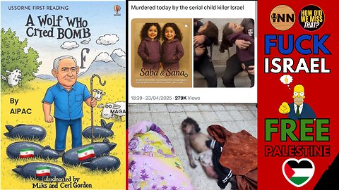 Netanyahu’s Lies on Iran’s Nuclear Bomb Capability, Murdered Palestinian Children, Caitlin Johnstone